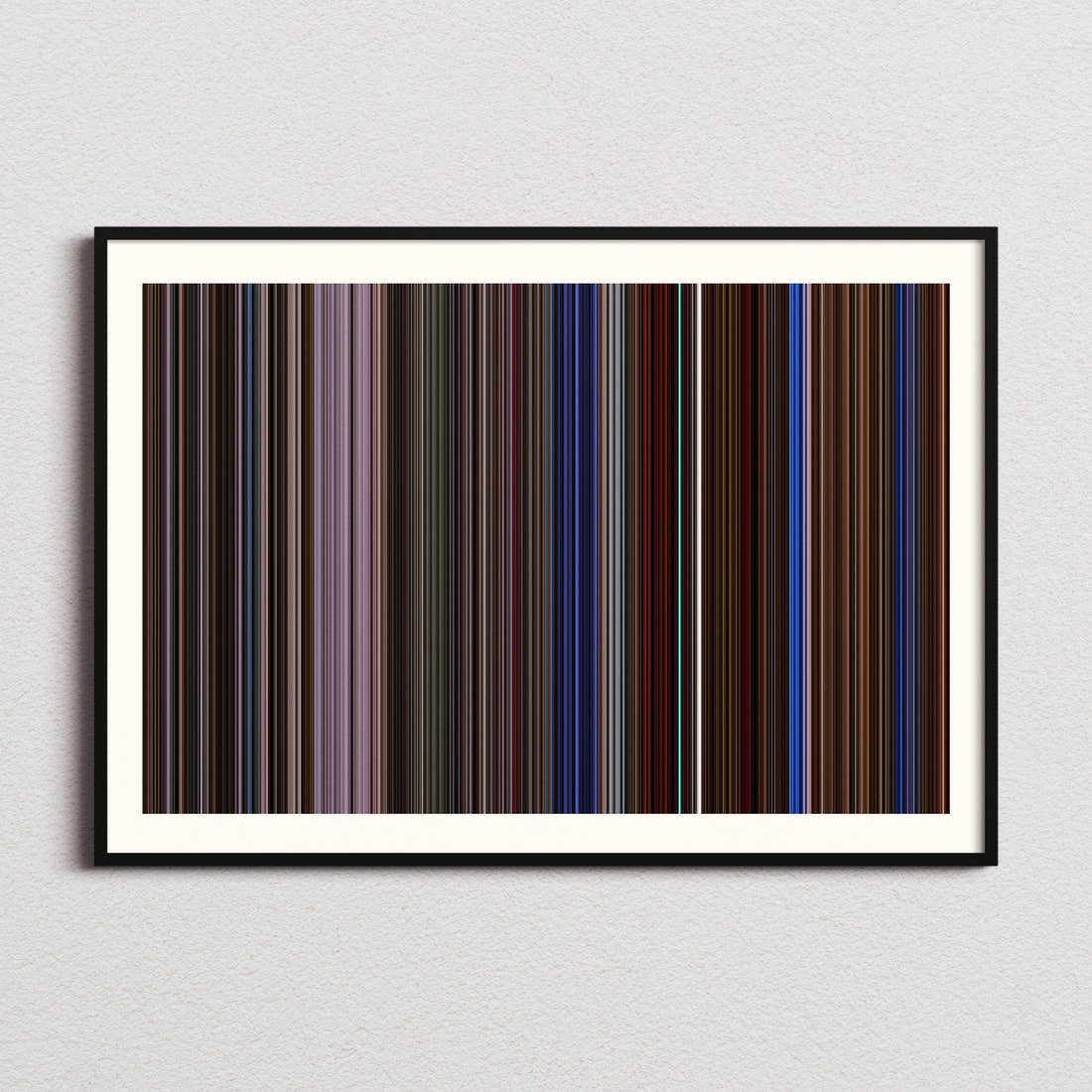 Audition Movie Barcode Poster - Barcode Only