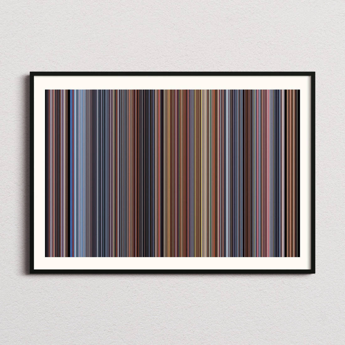 Austin Powers: International Man of Mystery Movie Barcode Poster - Barcode Only