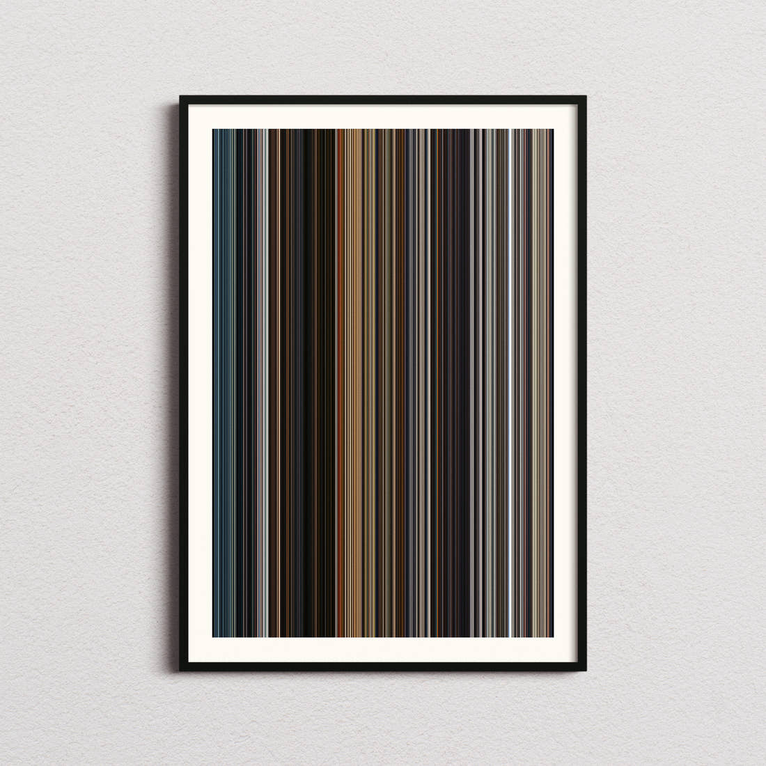 Avengers: Age of Ultron Movie Barcode Poster - Barcode Only