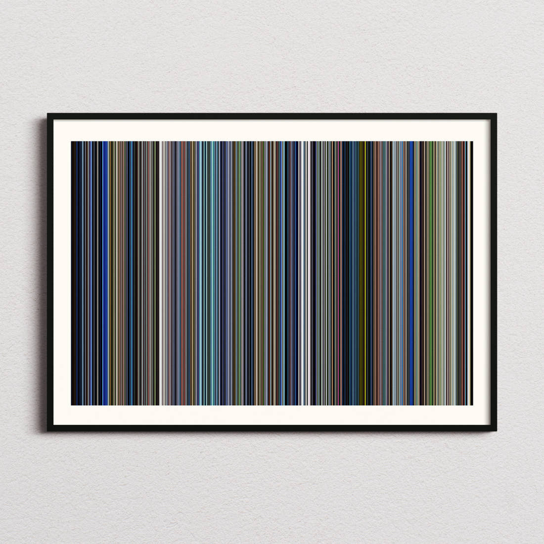 Bad Boys II Movie Barcode Poster - Barcode Only