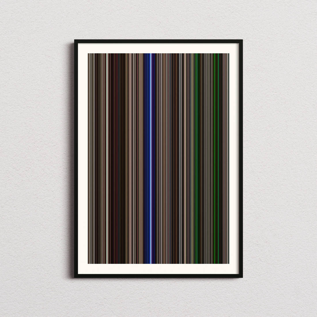 Bad Neighbours Movie Barcode Poster - Barcode Only