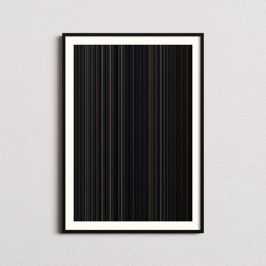 Bambi: The Reckoning Movie Barcode Poster - Barcode Only