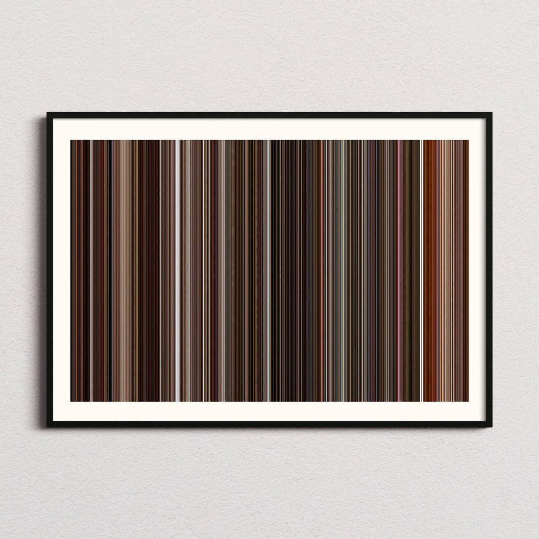 Barton Fink Movie Barcode Poster - Barcode Only