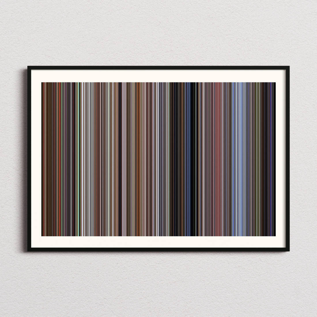 Bean Movie Barcode Poster - Barcode Only