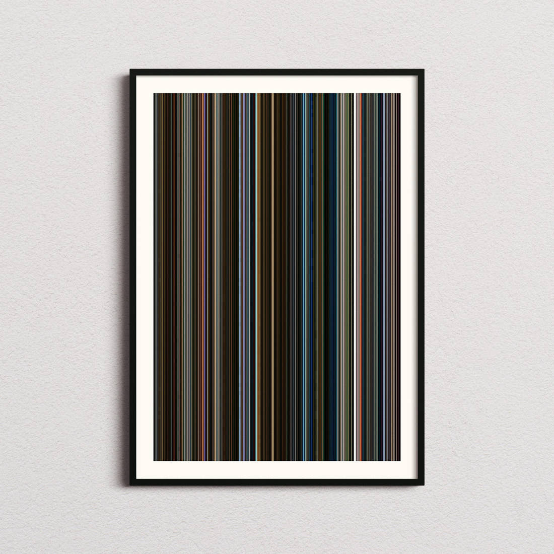 Better Man Movie Barcode Poster - Barcode Only