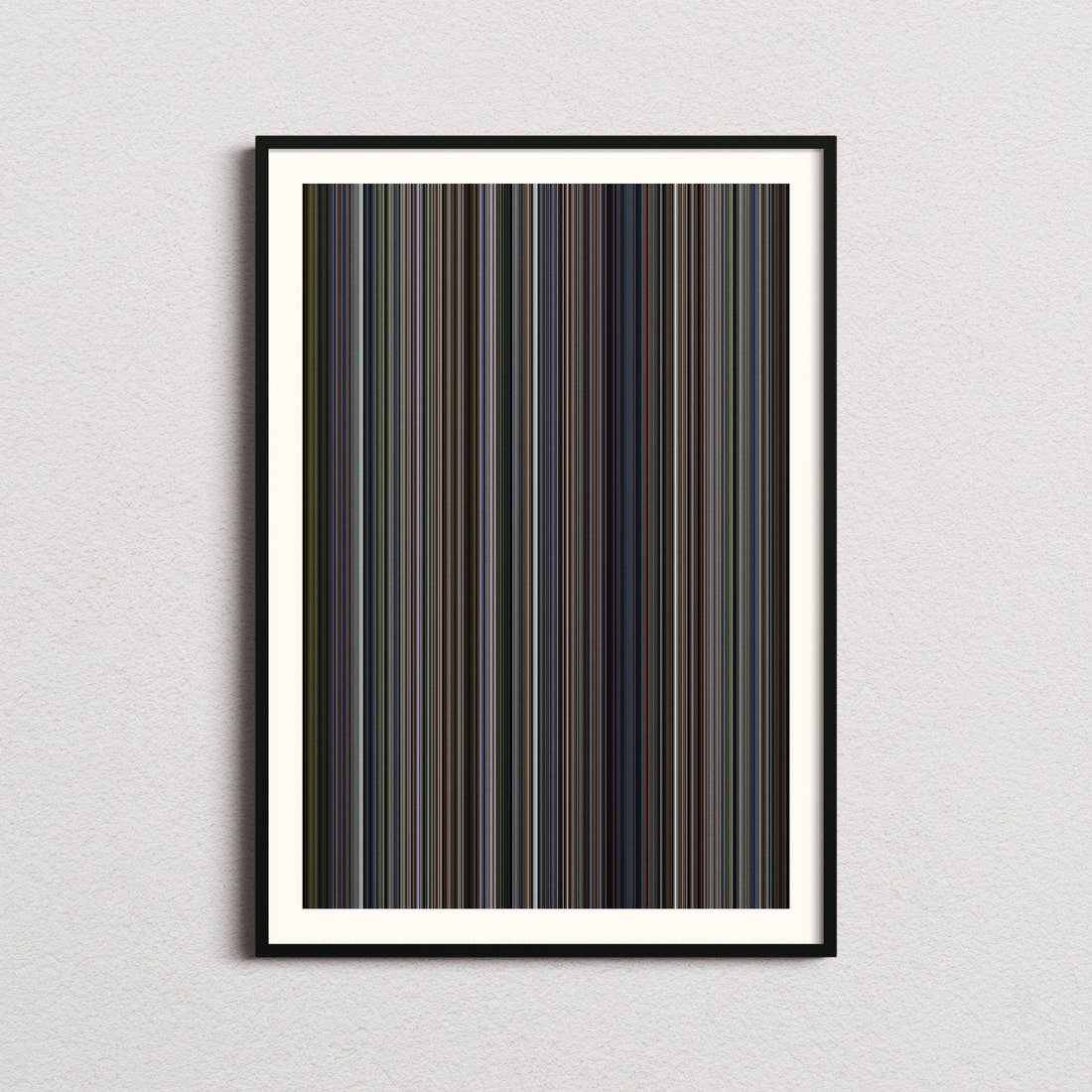 Billy Elliot Movie Barcode Poster - Barcode Only