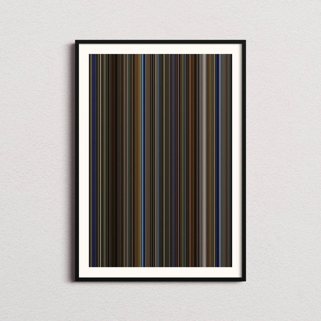 Birdman Movie Barcode Poster - Barcode Only