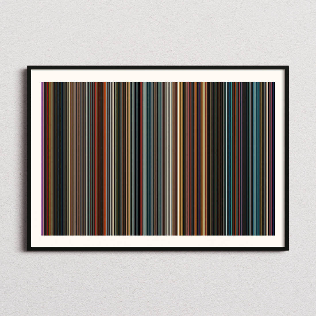 Birds of Prey Movie Barcode Poster - Barcode Only