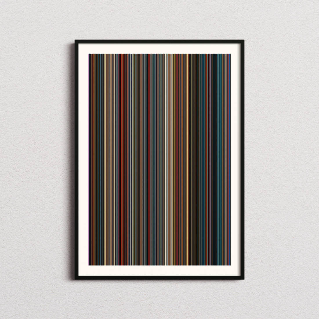 Birds of Prey Movie Barcode Poster - Barcode Only