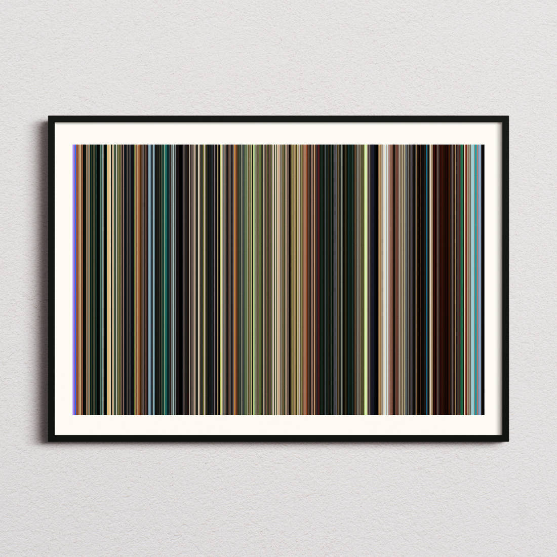 Bolt Movie Barcode Poster - Barcode Only
