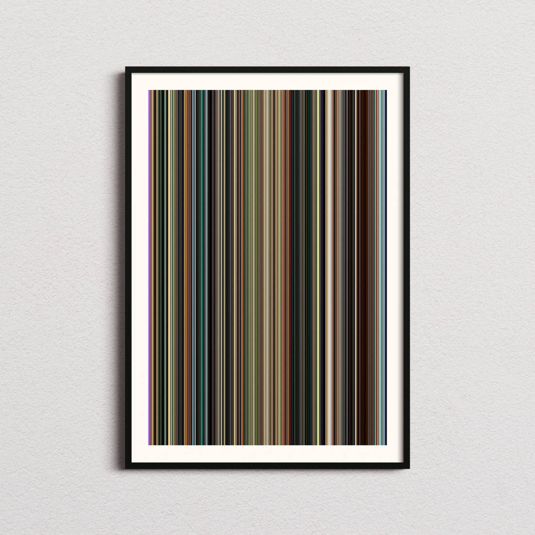 Bolt Movie Barcode Poster - Barcode Only