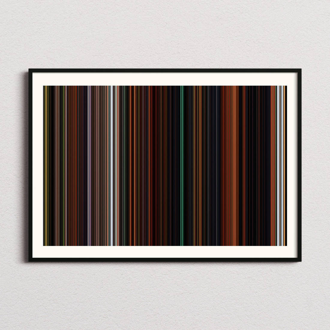 Brave Movie Barcode Poster - Barcode Only