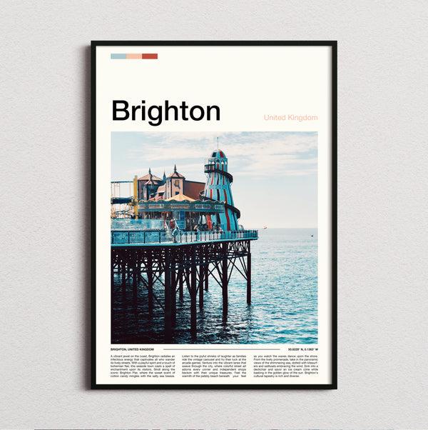 Brighton - Pier Pavilion - Travel Print
