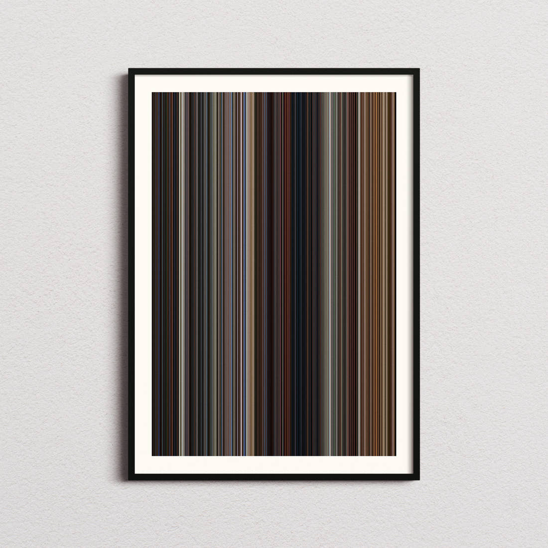 Bulletproof Movie Barcode Poster - Barcode Only