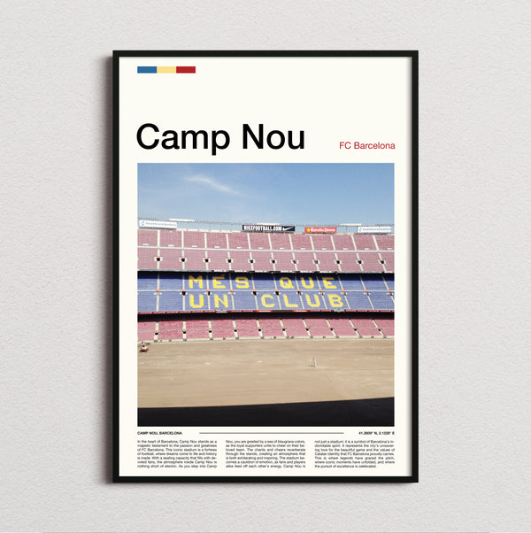 Camp Nou Stadium Print