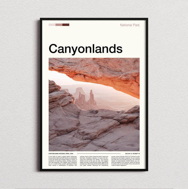 Canyonlands - Mesa Arch At Sunrise - Travel Print