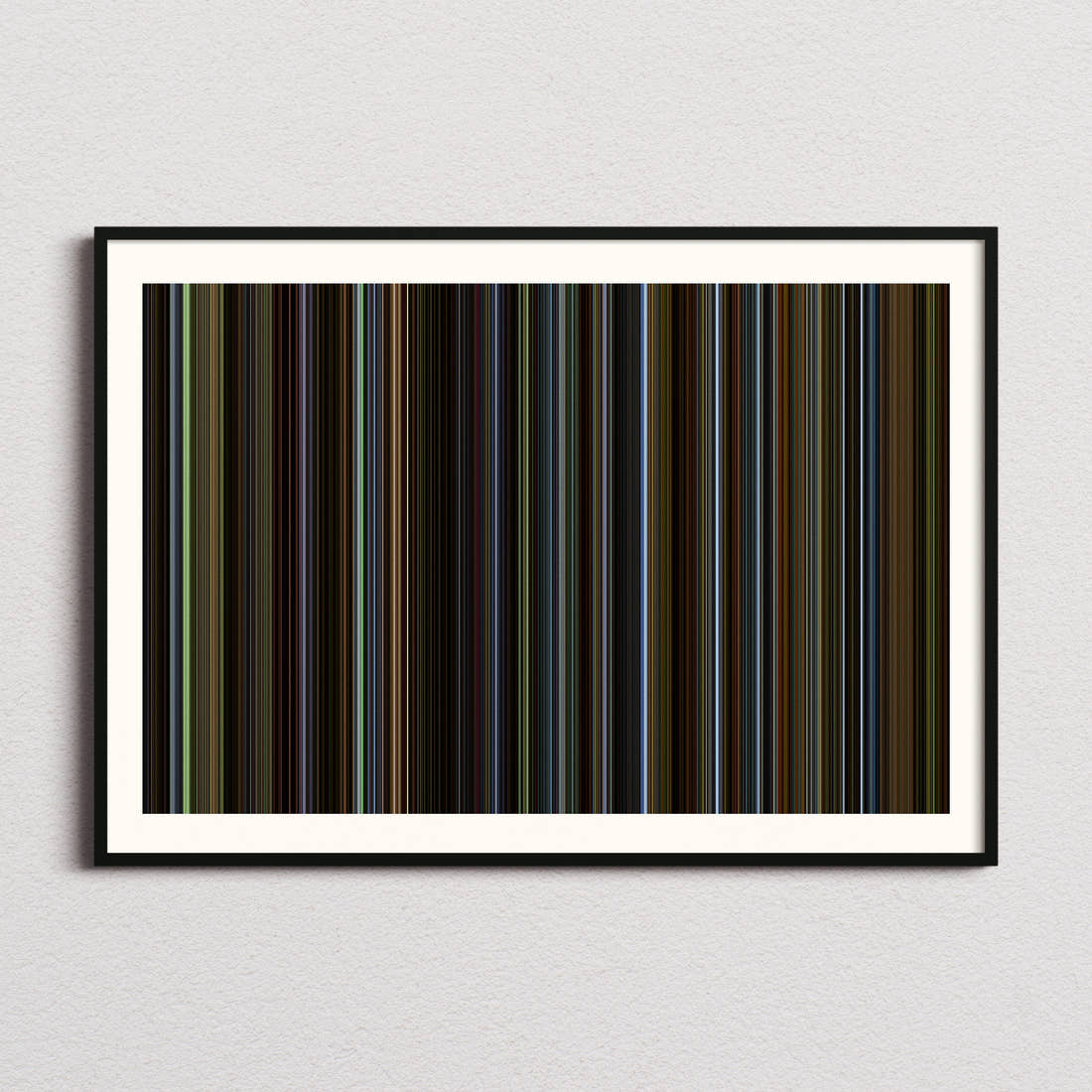 Carol Movie Barcode Poster - Barcode Only