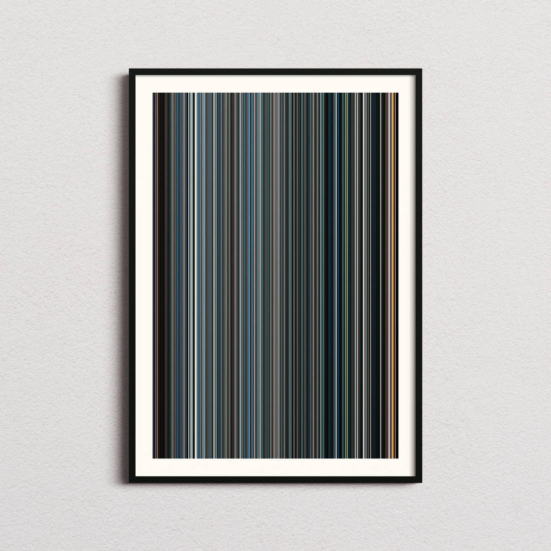 Carry-On Movie Barcode Poster - Barcode Only