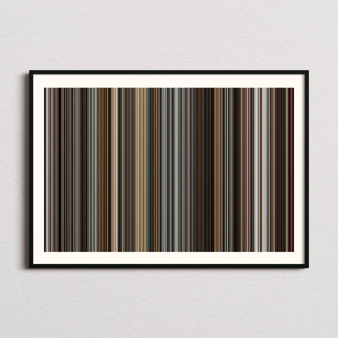 Charlie Wilson's War Movie Barcode Poster - Barcode Only