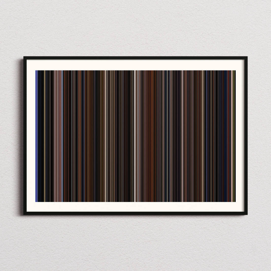 Chicken Run Movie Barcode Poster - Barcode Only