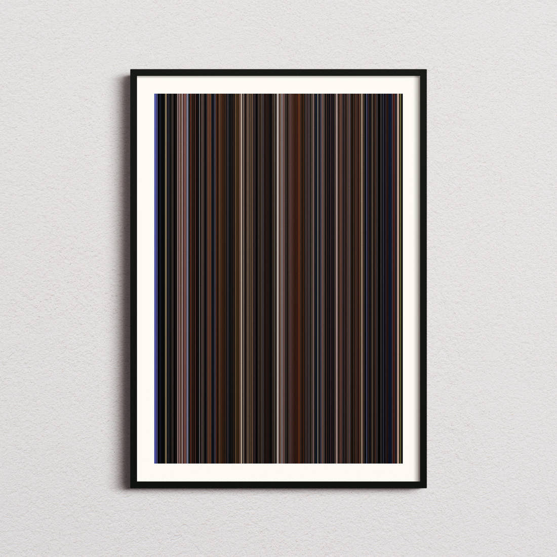 Chicken Run Movie Barcode Poster - Barcode Only