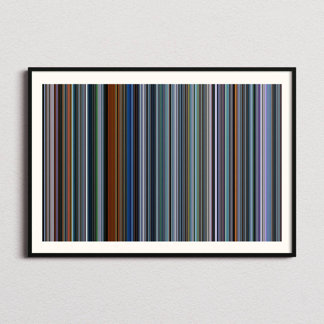 Chungking Express Movie Barcode Poster - Barcode Only