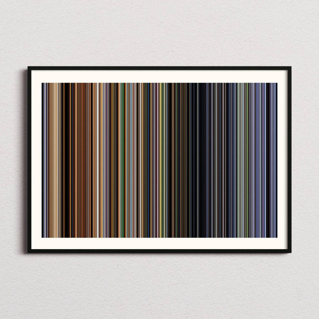 Cidade de Deus Movie Barcode Poster - Barcode Only