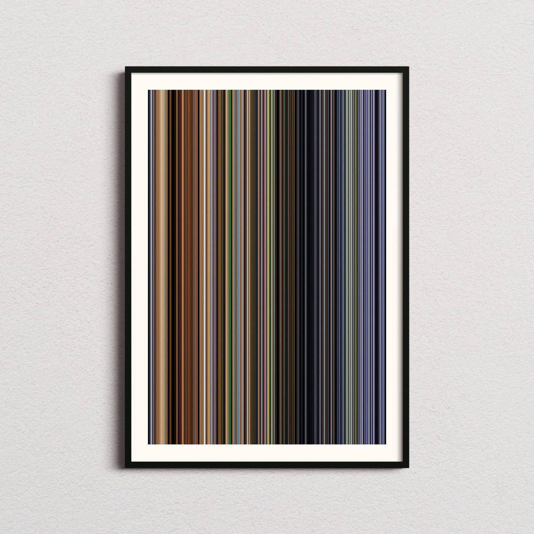 Cidade de Deus Movie Barcode Poster - Barcode Only