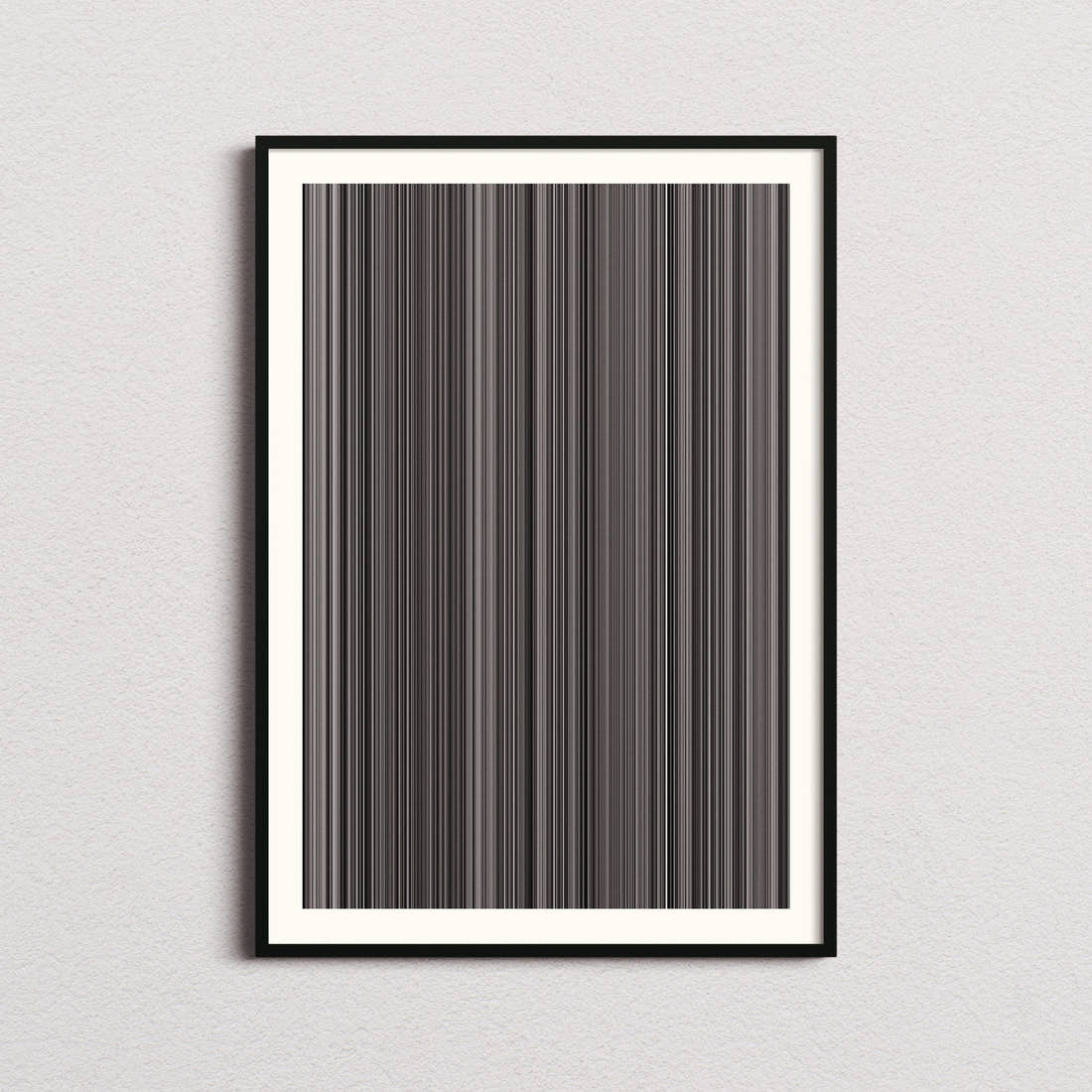 Citizen Kane Movie Barcode Poster - Barcode Only