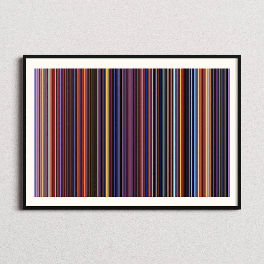 Coco Movie Barcode Poster - Barcode Only