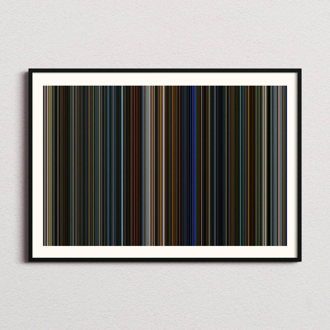 Collateral Movie Barcode Poster - Barcode Only