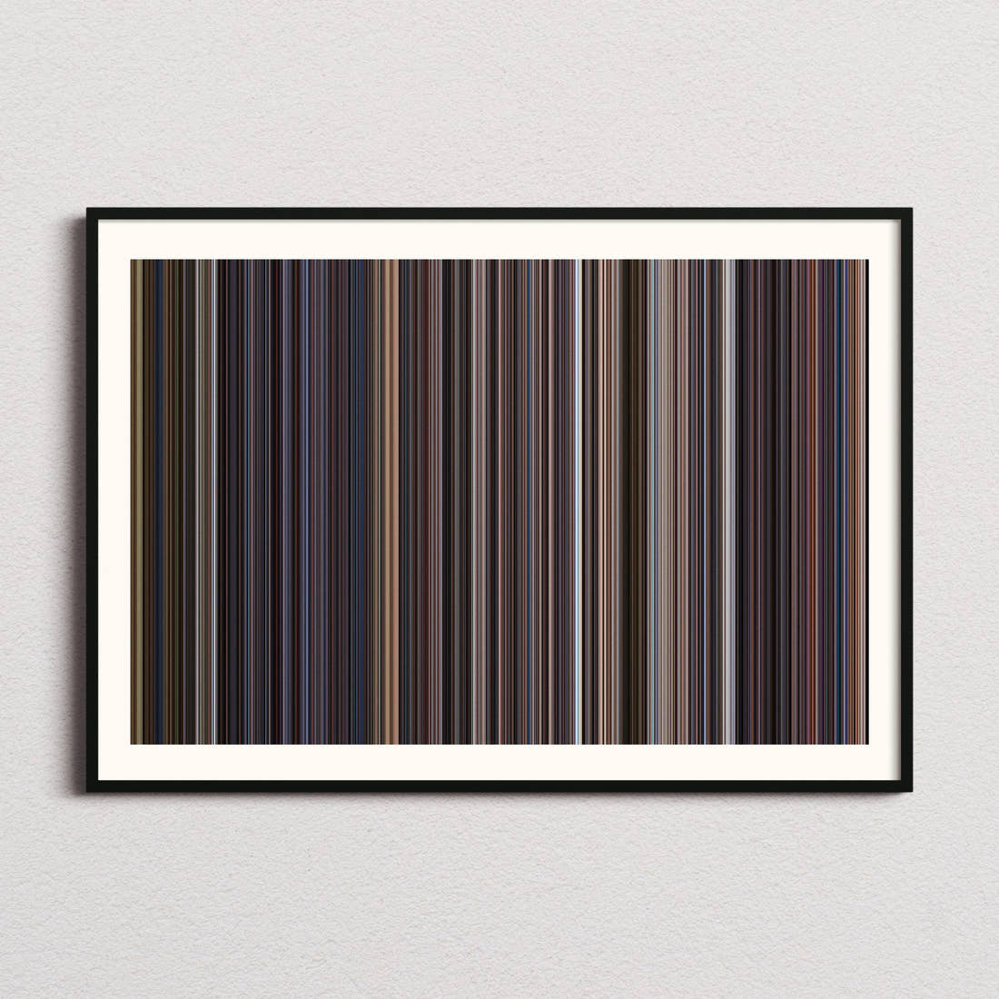 Con Air Movie Barcode Poster - Barcode Only