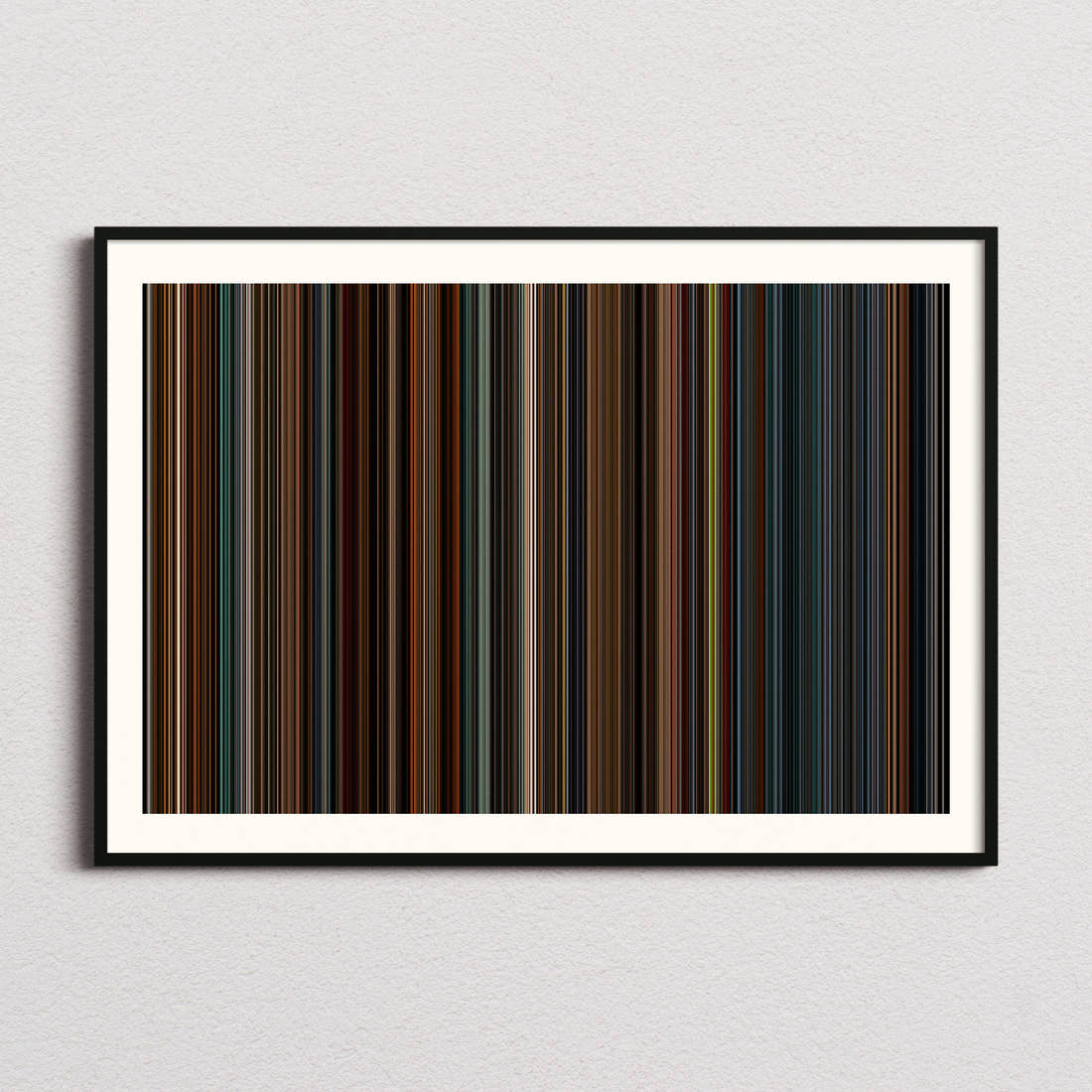Constantine Movie Barcode Poster - Barcode Only