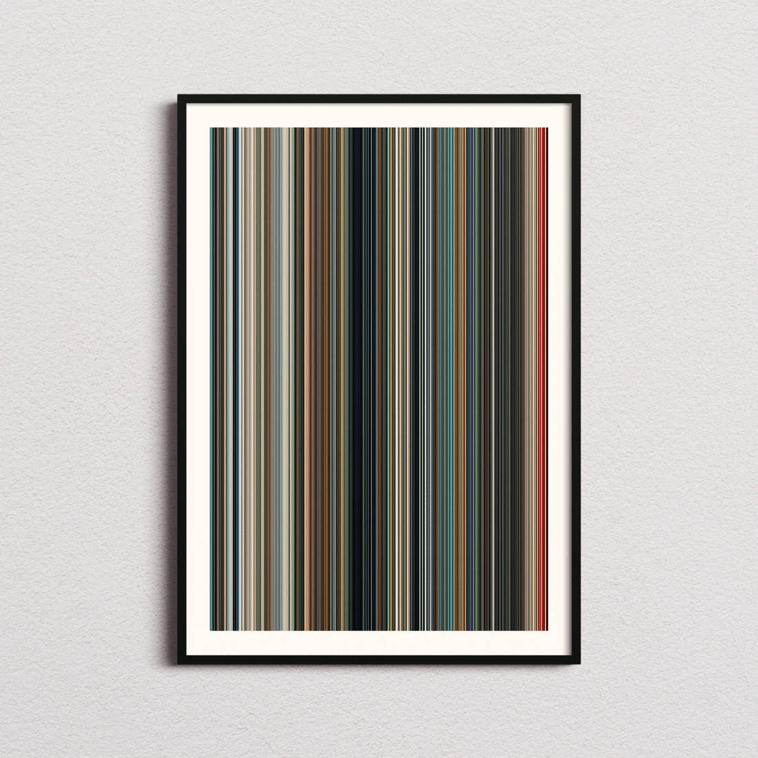 Coyote vs. Acme Movie Barcode Poster - Barcode Only