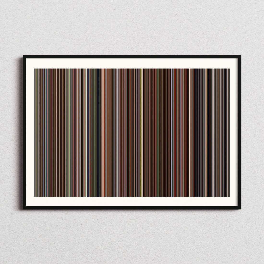 Cruel Intentions Movie Barcode Poster - Barcode Only