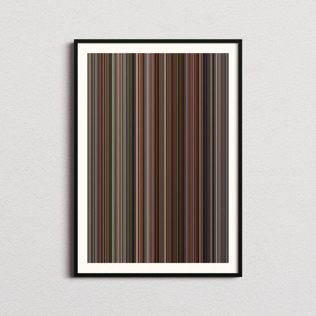 Cruel Intentions Movie Barcode Poster - Barcode Only