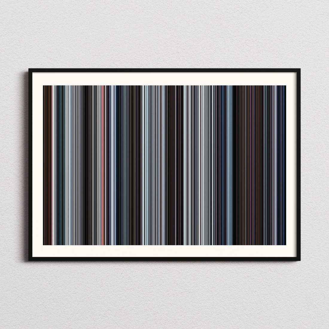 Cult of Chucky Movie Barcode Poster - Barcode Only