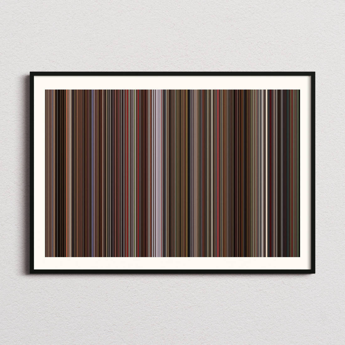 Damien – Omen II Movie Barcode Poster - Barcode Only