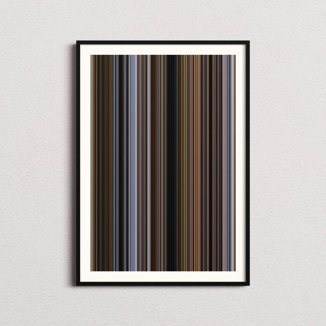 Dersu Uzala Movie Barcode Poster - Barcode Only