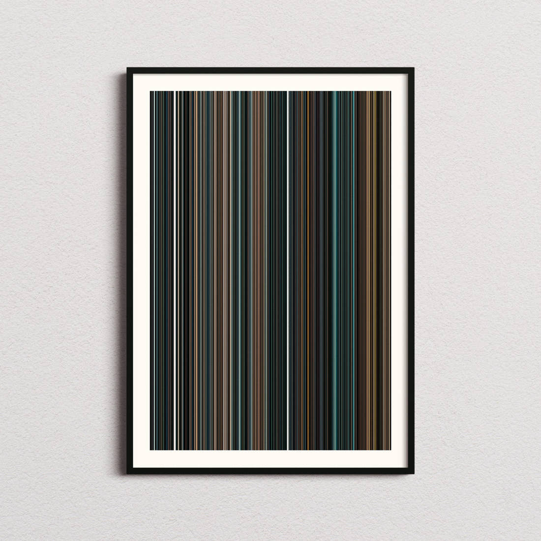 Die Hard 4.0 Movie Barcode Poster - Barcode Only