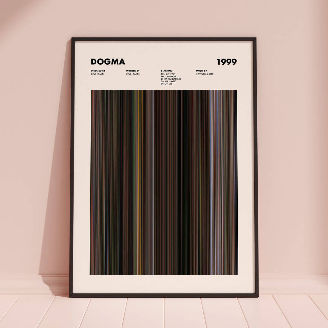 Dogma Movie Barcode Poster