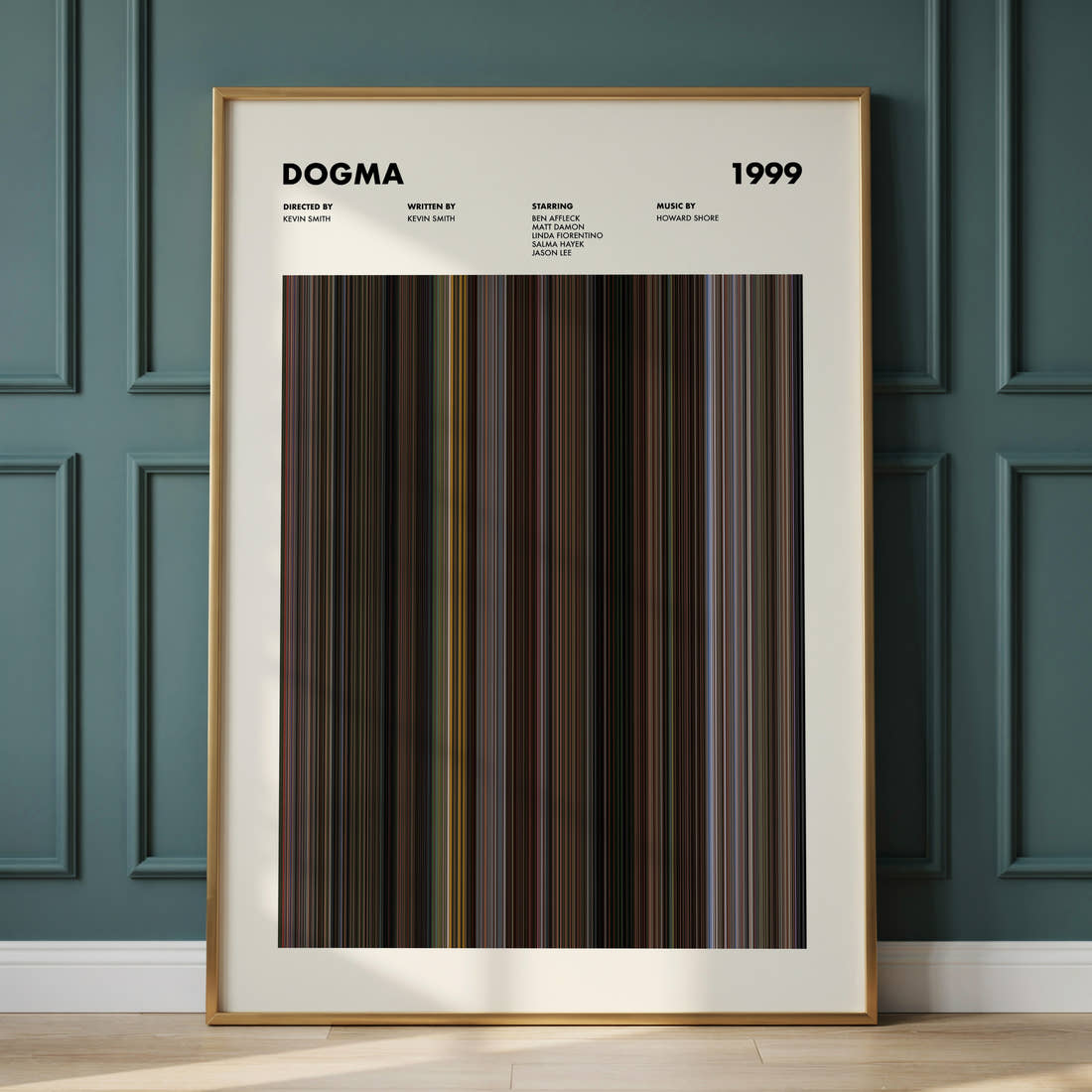 Dogma Movie Barcode Poster
