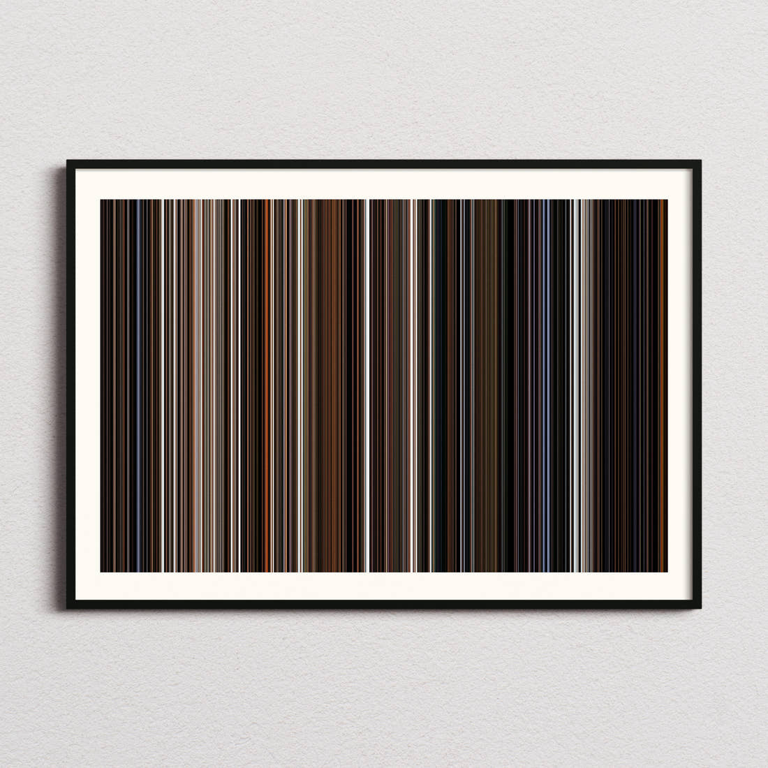 Dogville Movie Barcode Poster - Barcode Only