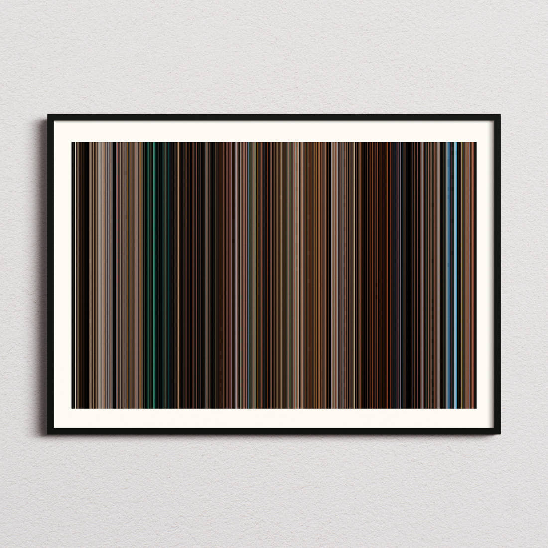 Drag Me to Hell Movie Barcode Poster - Barcode Only