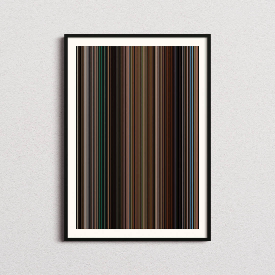 Drag Me to Hell Movie Barcode Poster - Barcode Only