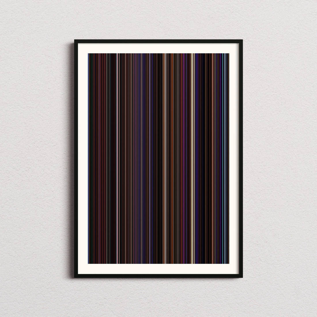 Dreamgirls Movie Barcode Poster - Barcode Only
