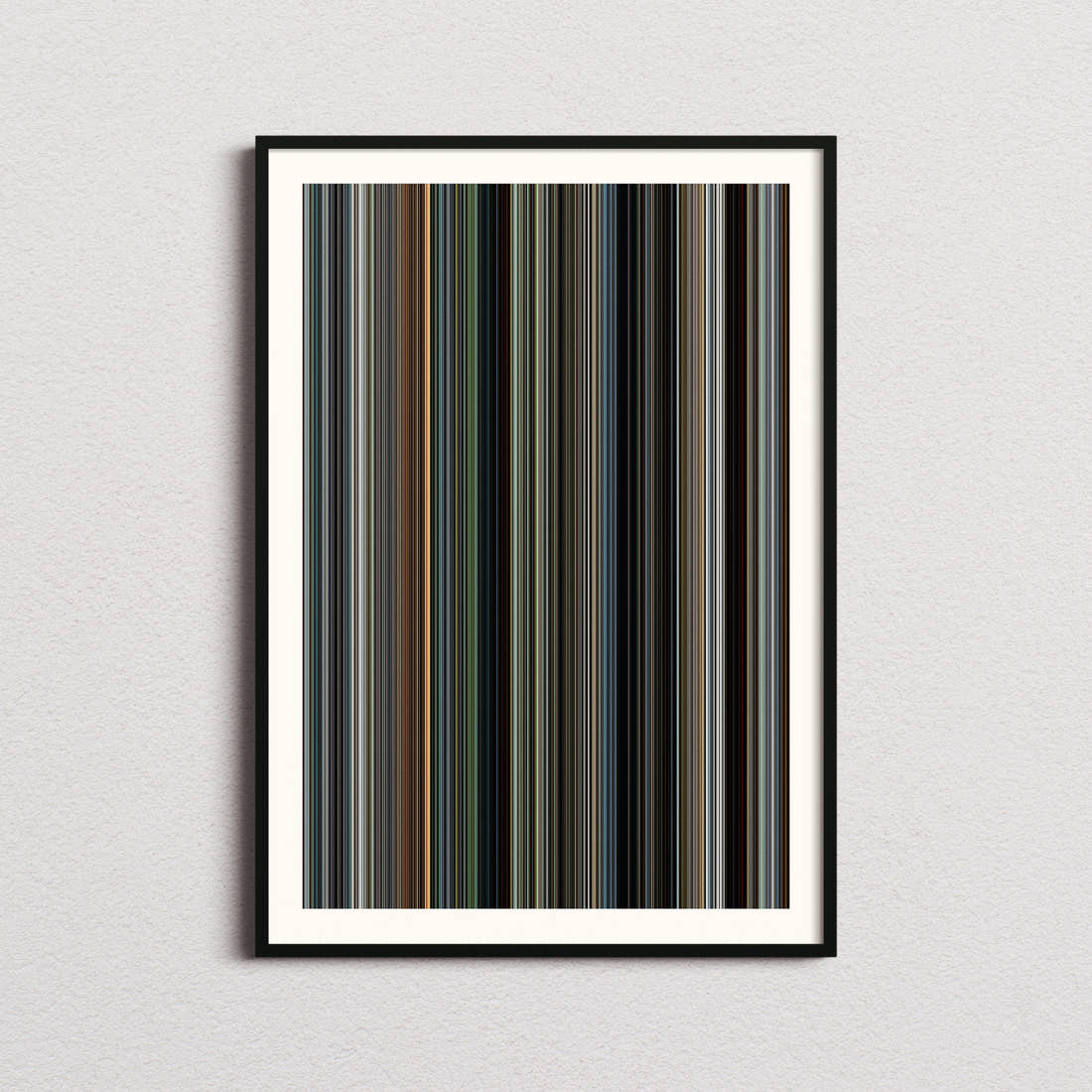 Due Date Movie Barcode Poster - Barcode Only
