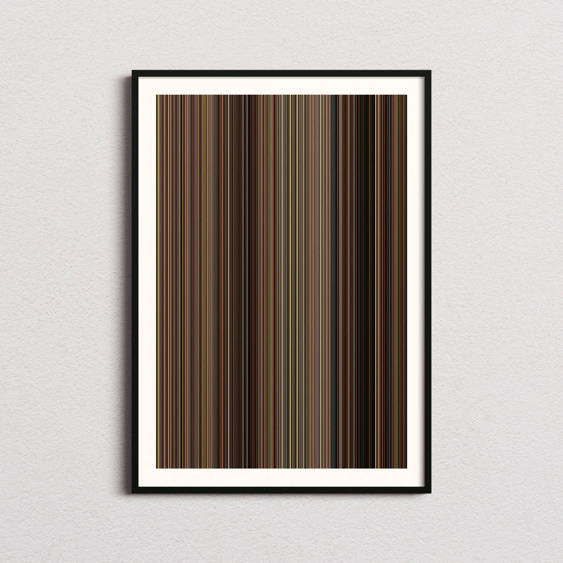 Easy A Movie Barcode Poster - Barcode Only