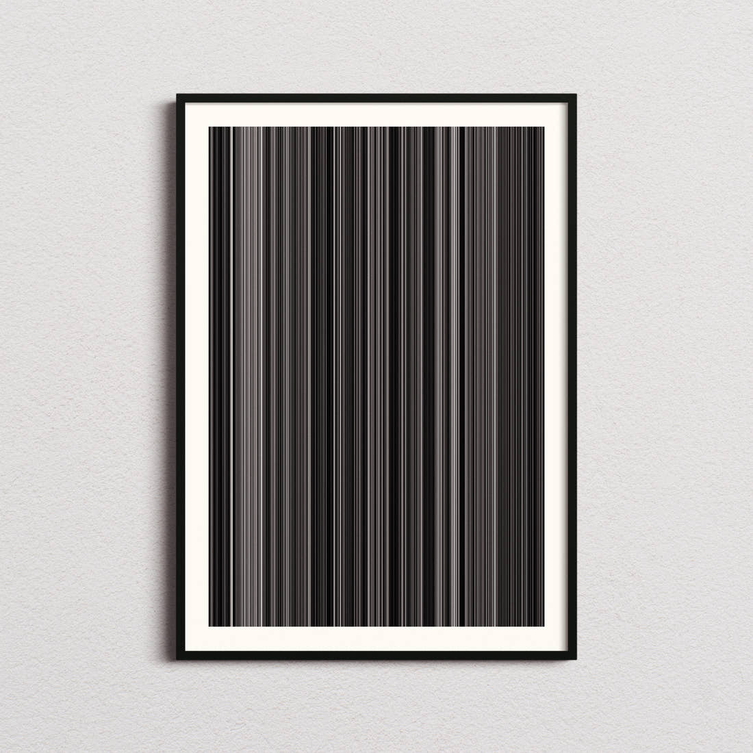 Ed Wood Movie Barcode Poster - Barcode Only