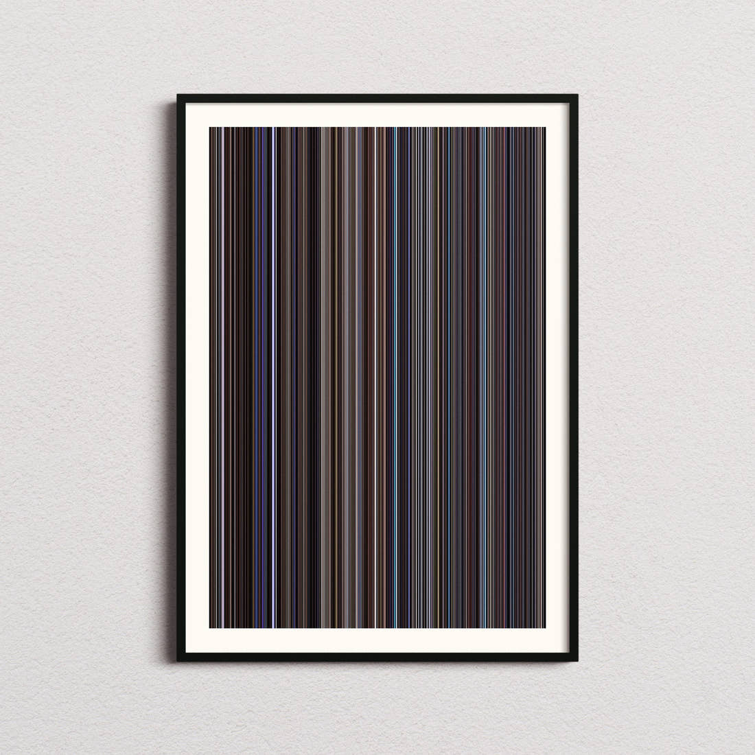 Enemy of the State Movie Barcode Poster - Barcode Only